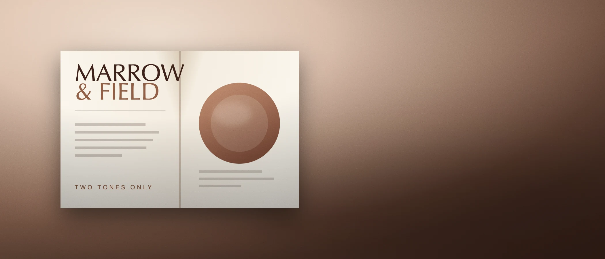 Full-width warm composition of a broad material field with a low raking shadow.